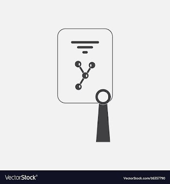Black icon on white background nuclear diploma vector image