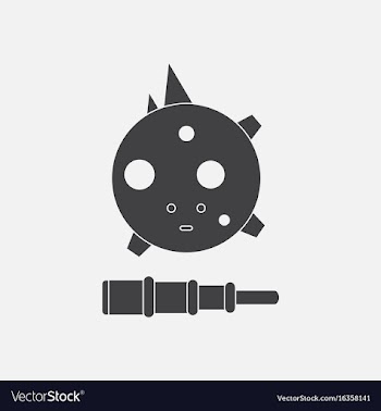 Black icon on white background satellite and vector image