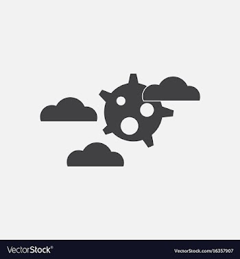 Black icon on white background satellite in the vector image