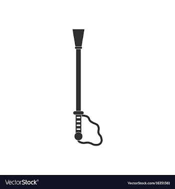 Black icon on white background sex toy stick vector image