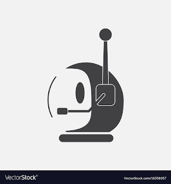 Black icon on white background space helmet with vector image