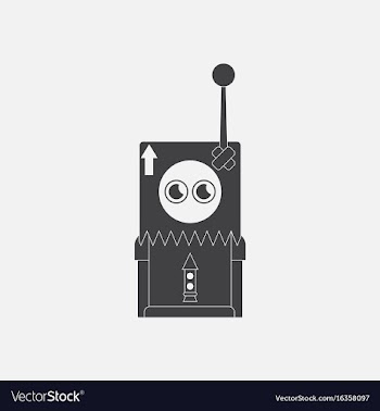 Black icon on white background space remote vector image