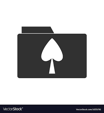 Black icon on white background spade symbol on vector image