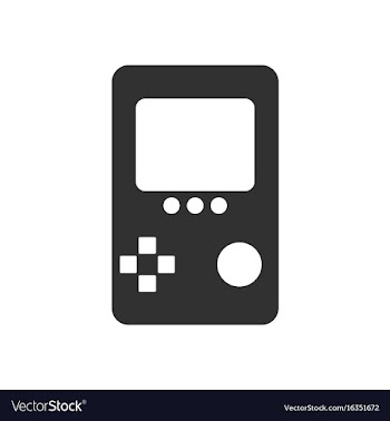 Black icon on white background tetris portable vector image