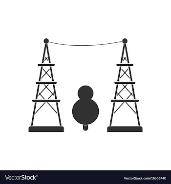Black icon on white background tree between vector image