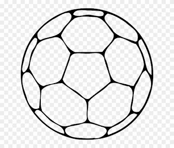Black, Icon, Outline, Hand, Drawing, Soccer - Handball Ball