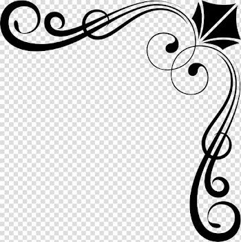 Black illustration frame, Decorative Borders , corner ornament transparent background PNG clipart