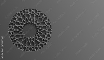 Black islamic pattern geometric background. Ramadan kareem oriental style vector illustration. Ramadhan mubarak vector pattern. Arabic ornament illustration. EPS10.