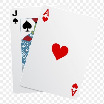 Black jack cards png sticker, | Free PNG - rawpixel