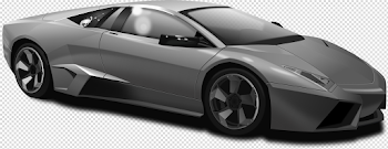 Black Lamborghini PNG Image