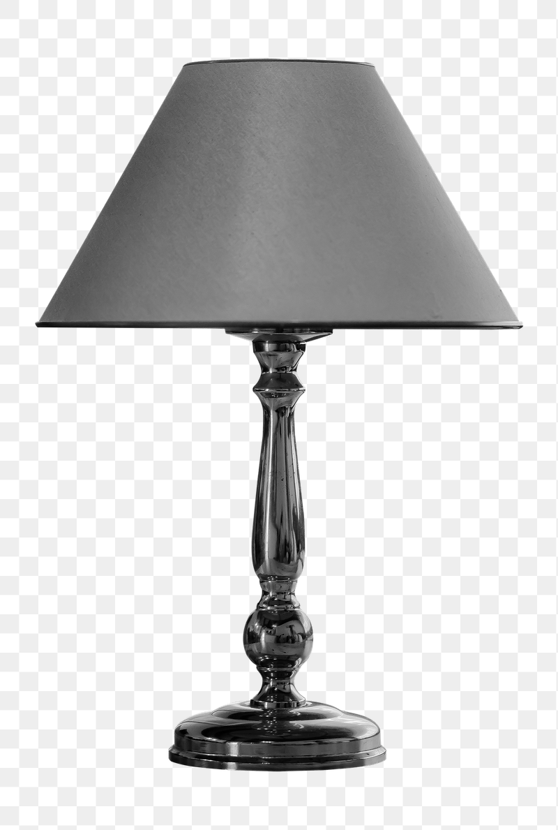 Black lamp png sticker, transparent | Free PNG - rawpixel