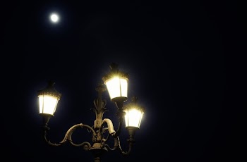 Black Lamp Post