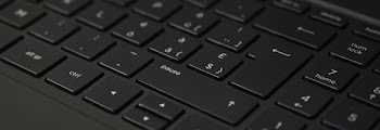 Black Laptop Computer Keyboard