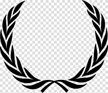 Black laurel leaf illustration, Laurel wreath Olive wreath , gucci transparent background PNG clipart