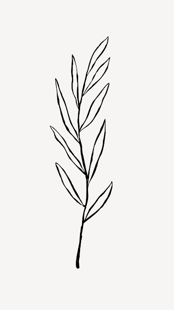 Black leaf clip art vector | Free Vector - rawpixel