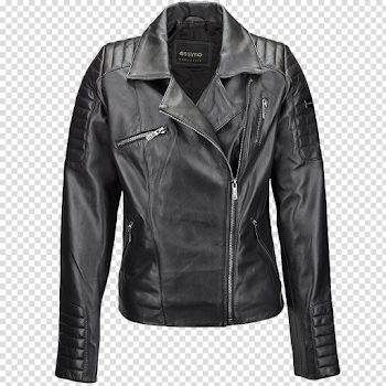 Black Leather Jacket Transparent