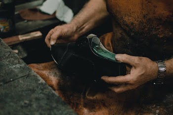 Black Leather Shoe