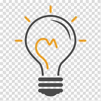 Black light bulb illustration, Incandescent light bulb Icon, Idea Bulb transparent background PNG clipart