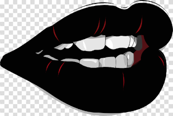 Black Lips Clip Art at PNGio - vector clip art online, royalty ...