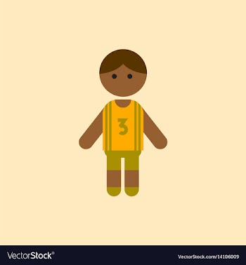 Black little boy kid child cute afro american vector image