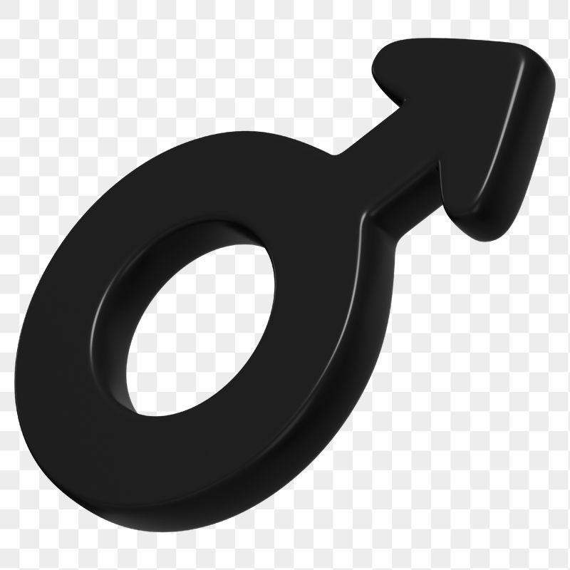 Black male symbol png 3D | Free PNG - rawpixel