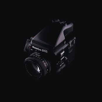 Black Mamiya Video Camera