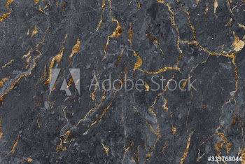 Black marbled surface
