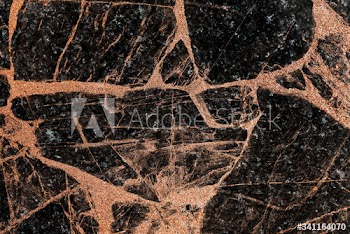 Black marbled surface