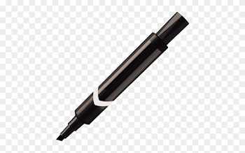 Black Marker Png Transparent Image - Montblanc M Ultra Black ...