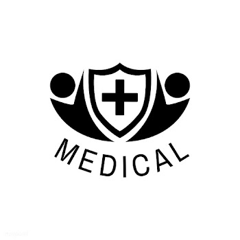 Black medical care service logo vector | Free stock vector - 538787