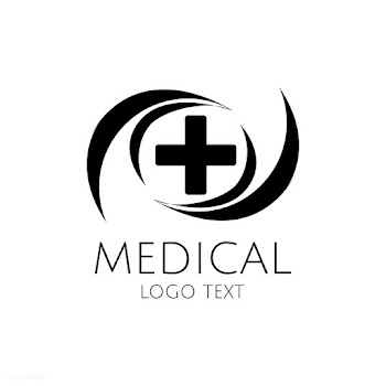 Black medical care service logo vector | Free stock vector - 538808