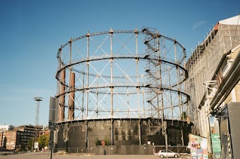 Black Metal Building Frame