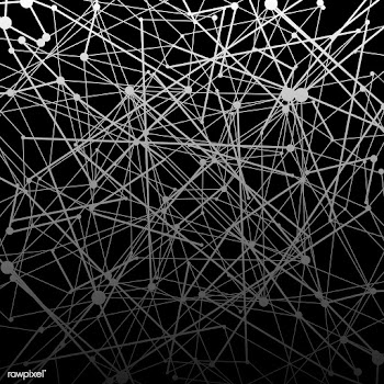 Black neural network illustration | Free stock vector - 555792