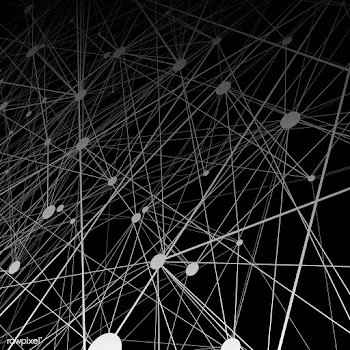 Black neural network illustration | Free stock vector - 555795
