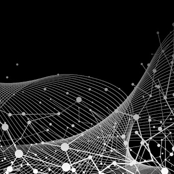 Black neural network illustration | Free stock vector - 555800