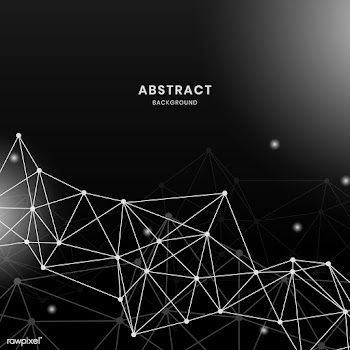 Black neural network illustration | Free stock vector - 555818