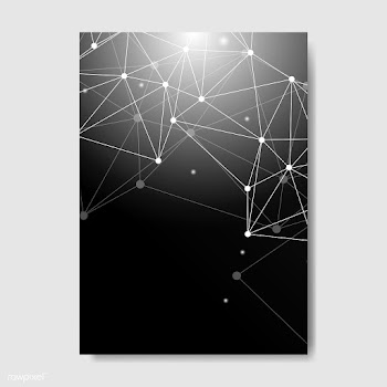 Black neural network illustration | Free stock vector - 555829