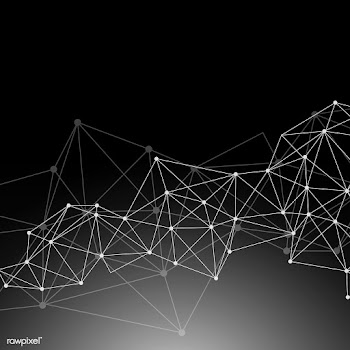 Black neural network illustration | Free stock vector - 555837