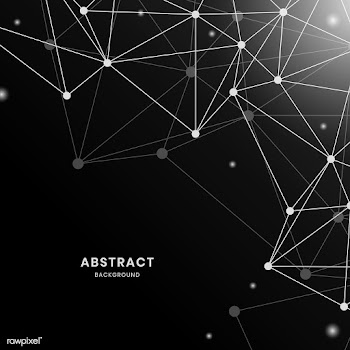 Black neural network illustration | Free stock vector - 555852