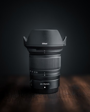Black Nikon Camera Lens
