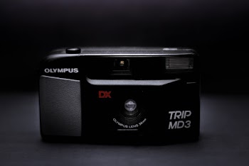 Black Olympus Trip MD3 Camera
