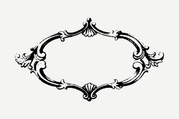 Black ornament frame, vintage illustration | Free PSD - rawpixel