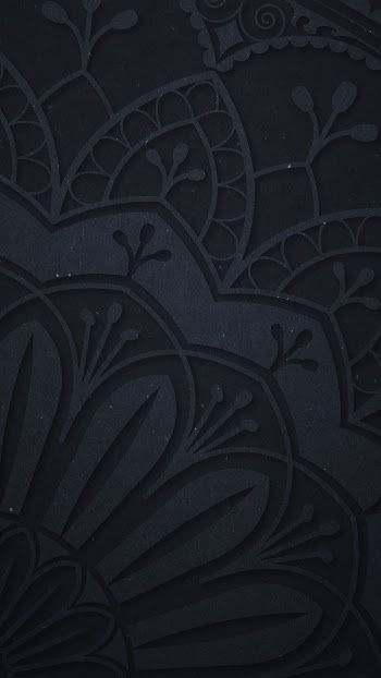 Black ornamental mobile wallpaper, flourish | Free Photo - rawpixel