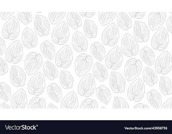 black outline leafs white background