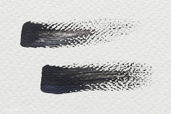Black paint brush stroke | Free stock illustration - 583590