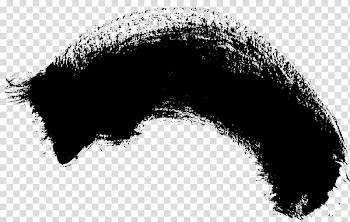 Black paint illustration, Brush Watercolor painting, brush stroke transparent background PNG clipart