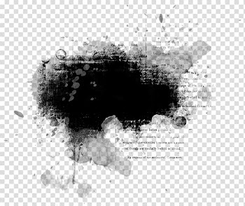 Black paint splash art, frame Drawing Pattern, Ink jet Shallow transparent background PNG clipart