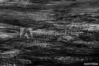 Black painted canvas