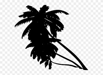 Black Palm Tree Png