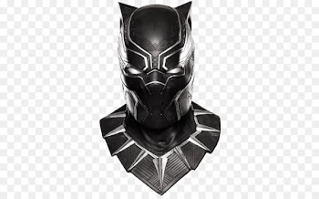 Black Panther Latex mask Costume Iron Man - black panther 